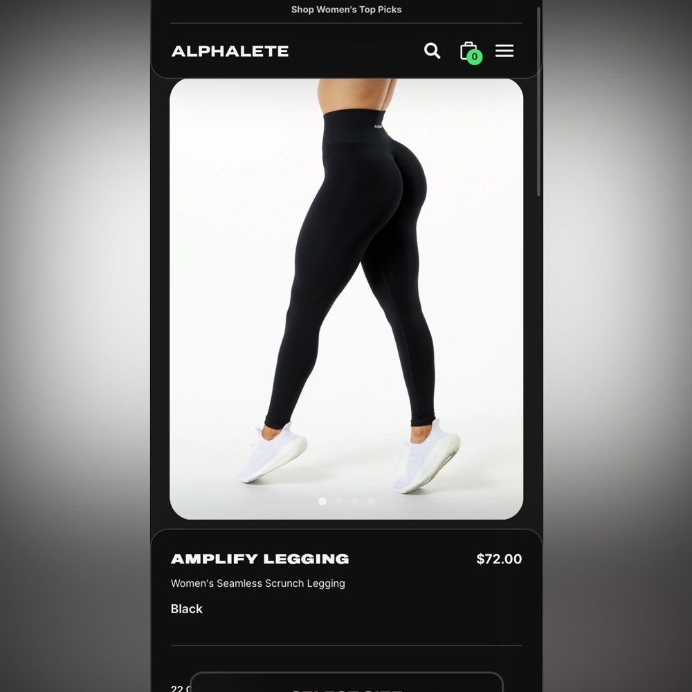Alphalete Amplify Leggings Small